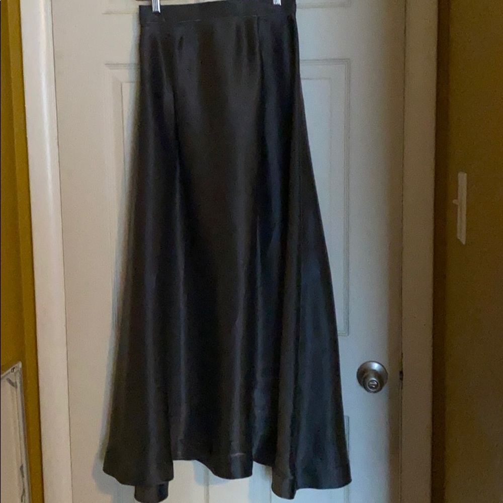 Liquid Silver Skirt